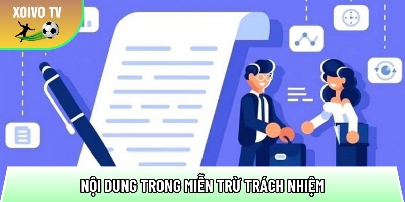 Miễn trừ trách nhiệm 6 lợi ích vượt trội tại kênh bóng đá uy tín 1 mot so noi dung pho bien trong mien tru trach nhiem tai trang xem bong da 1